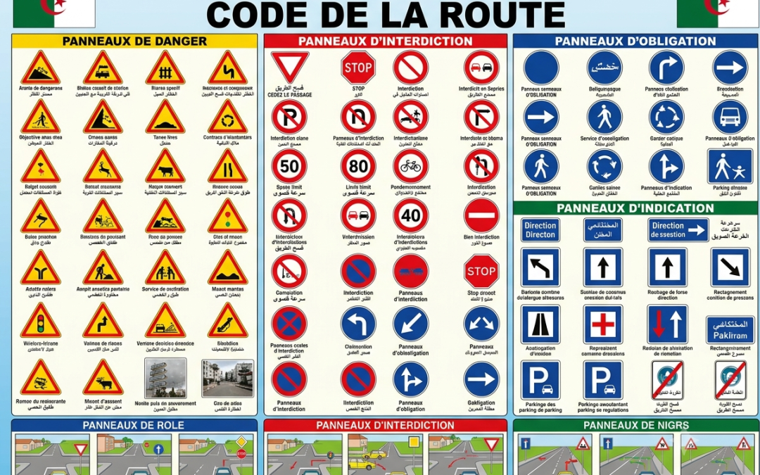 Code de la route en Algérie : tout ce qu&rsquo;il faut savoir pour conduire légalement